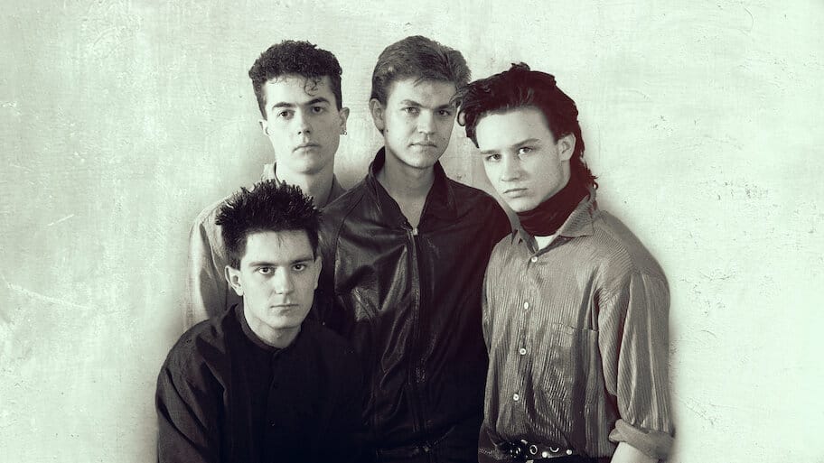 Heroes: Silence and Rock & Roll backdrop