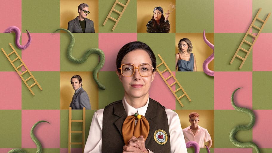 Snakes and Ladders backdrop