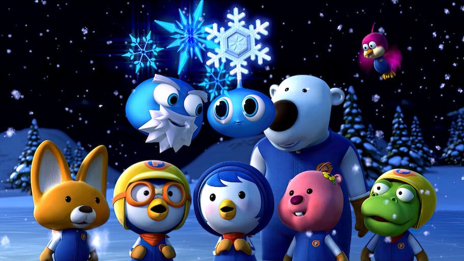 Pororo, Snow Fairy Adventure backdrop