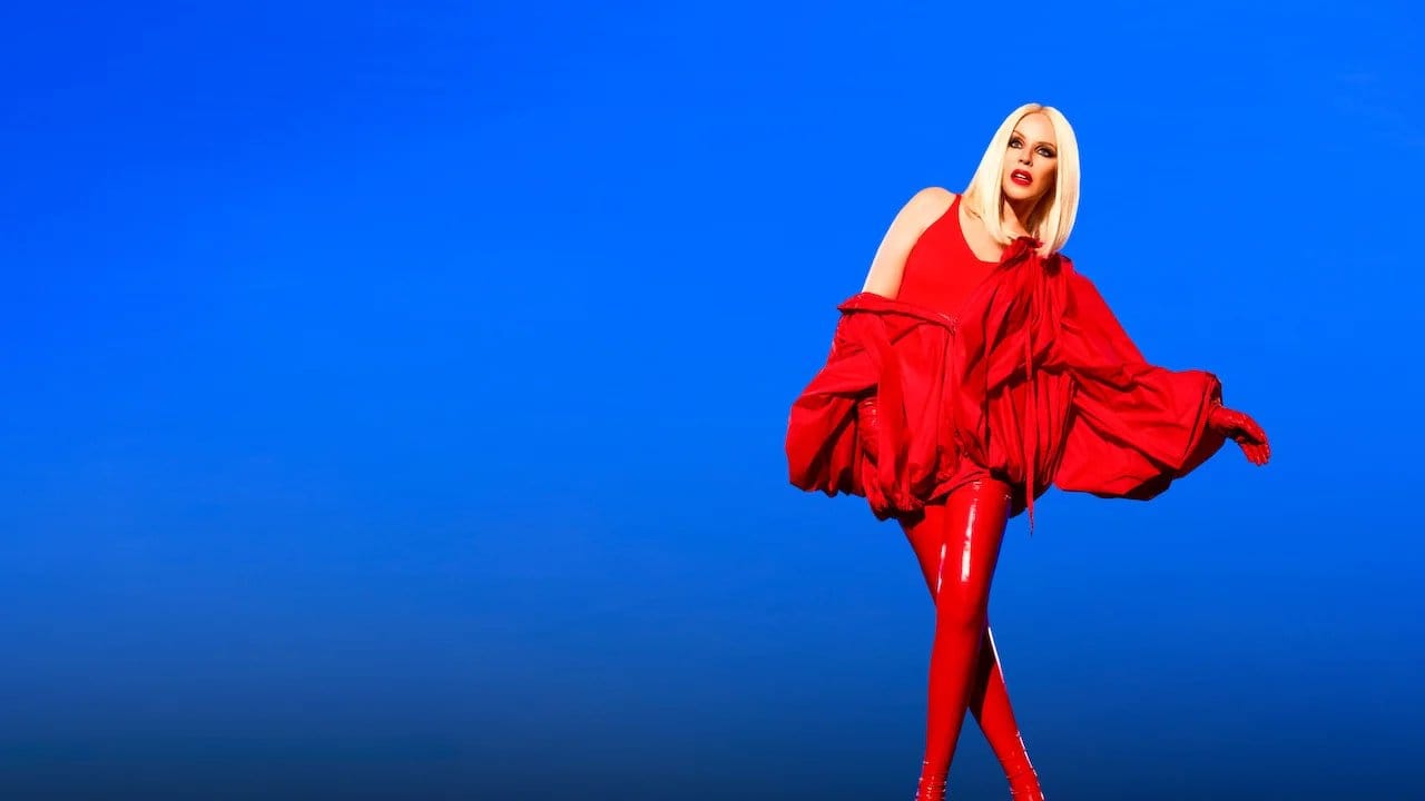 Kylie: Tension Tour Live backdrop