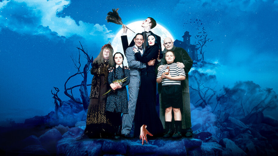 The Addams Family backdrop