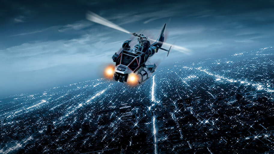 Blue Thunder backdrop