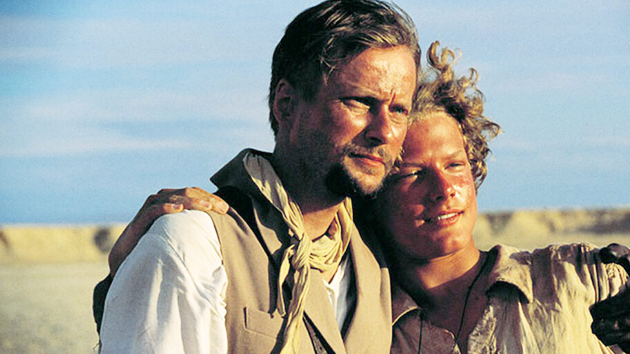 In Desert and Wilderness backdrop