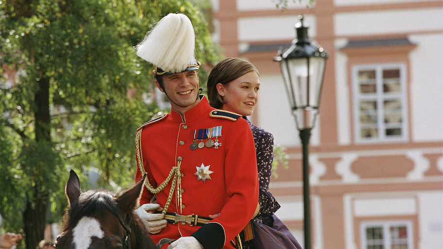 The Prince & Me backdrop