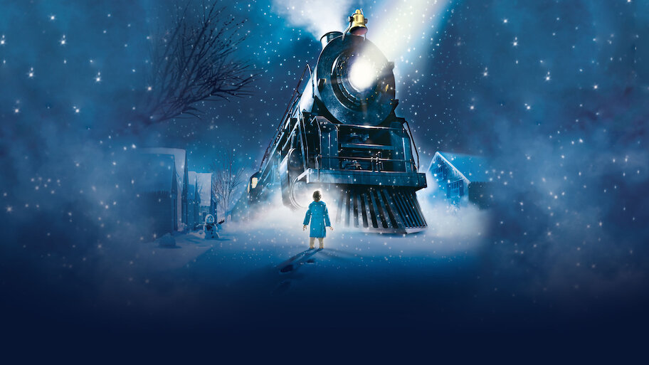 The Polar Express backdrop