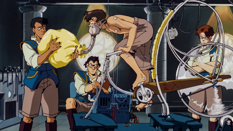 Royal Space Force: Wings of Honneamise backdrop