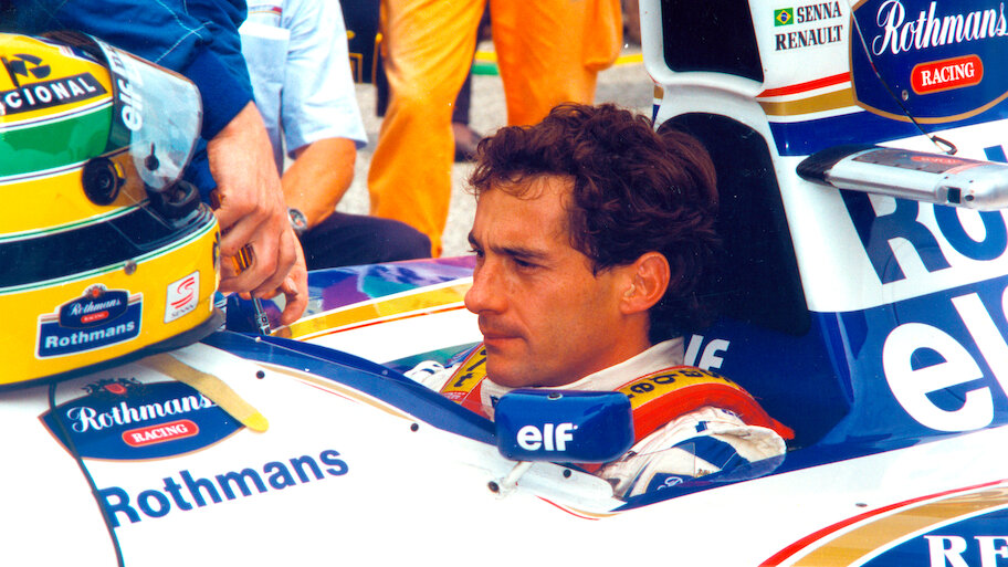 Senna: No Fear, No Limits, No Equal backdrop