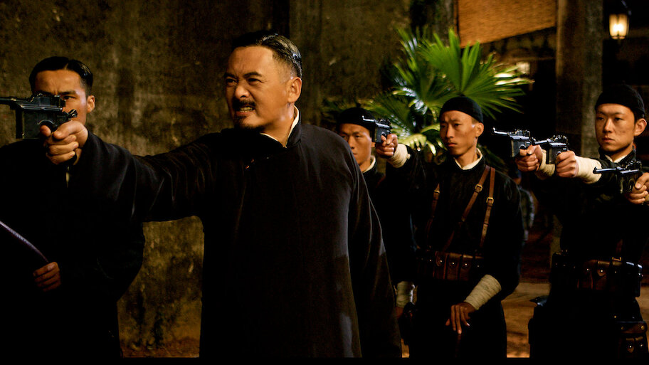 Let the Bullets Fly backdrop