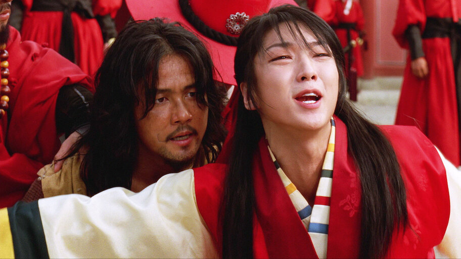 King And The Clown backdrop