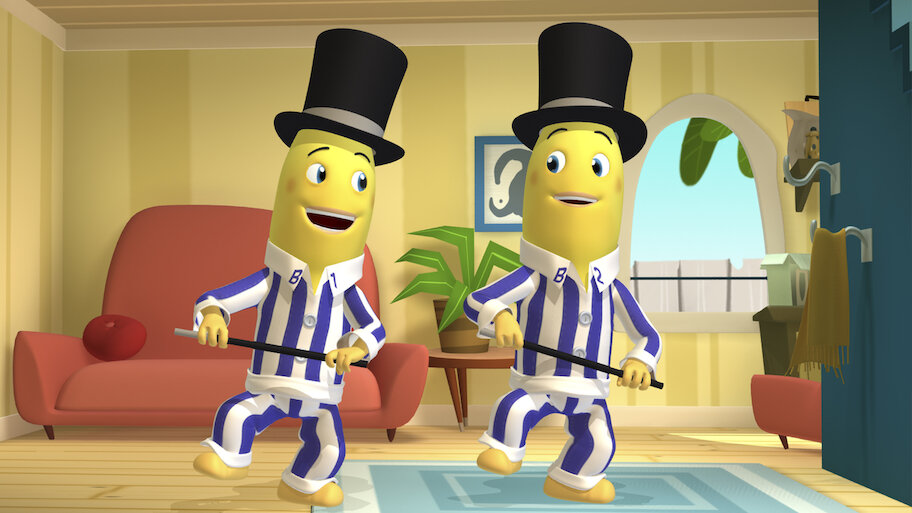 Bananas in Pyjamas backdrop