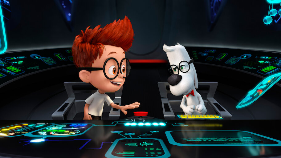 Mr. Peabody & Sherman backdrop