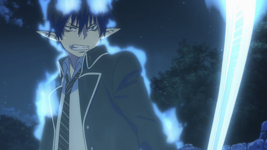 Blue Exorcist backdrop