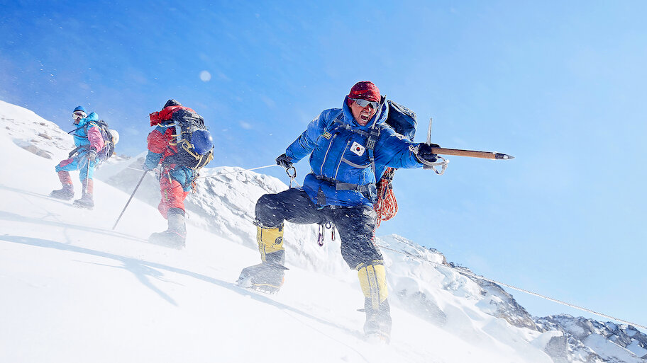 The Himalayas backdrop