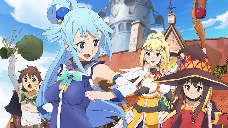 KonoSuba: God's Blessing on This Wonderful World backdrop