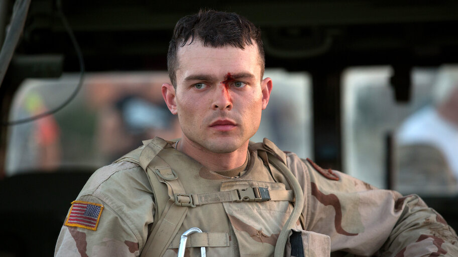 The Yellow Birds backdrop