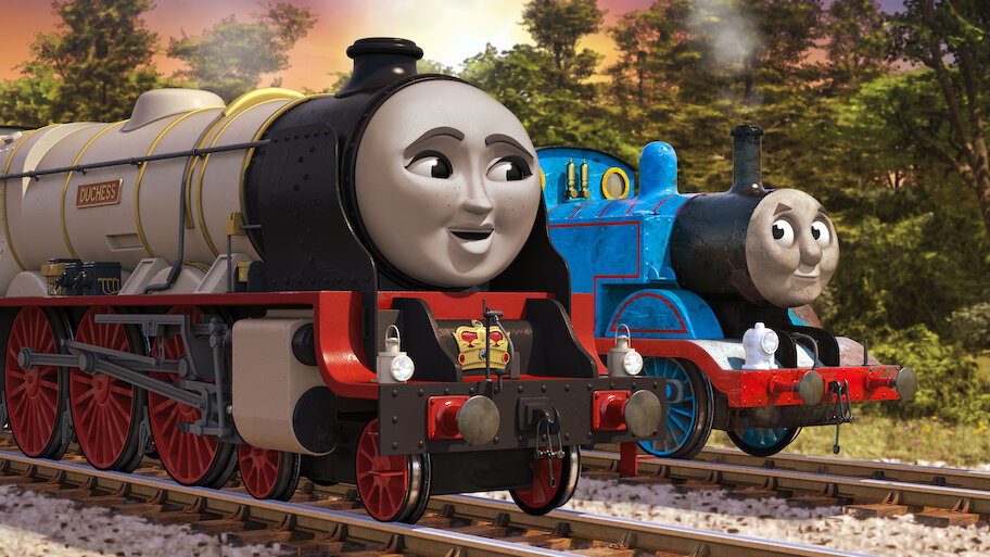 Thomas & Friends: Thomas and the Royal Engine backdrop