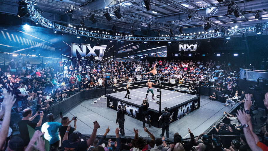 WWE NXT Vault backdrop